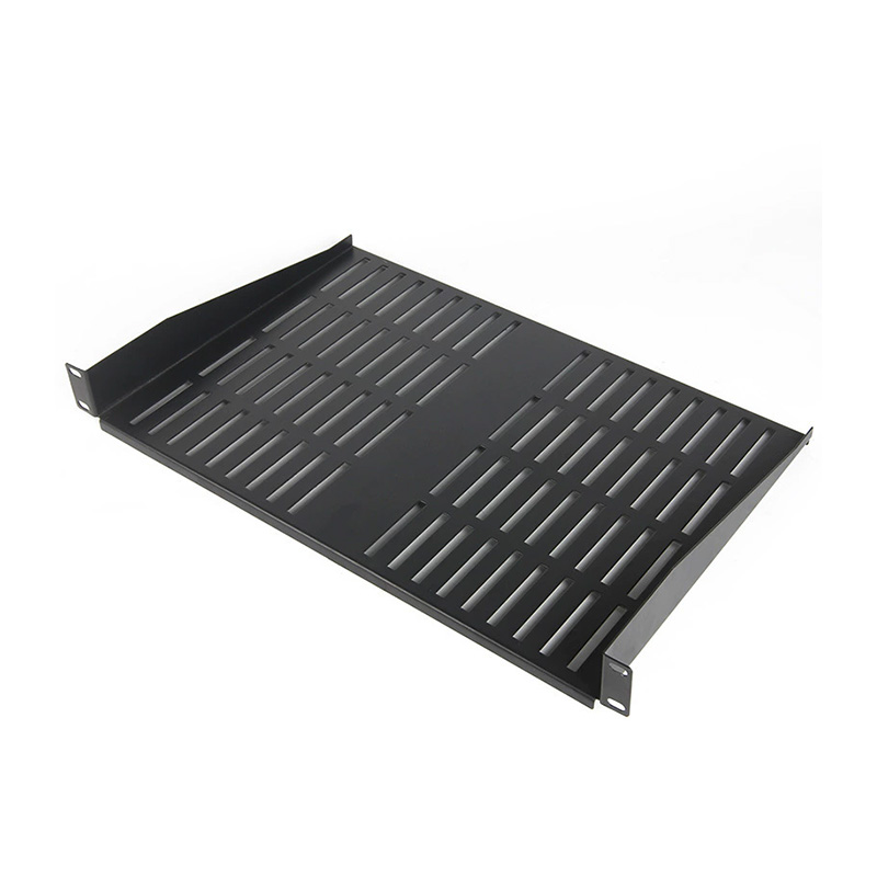 Fixed Shelf For 19” Racks 1U 2U Black