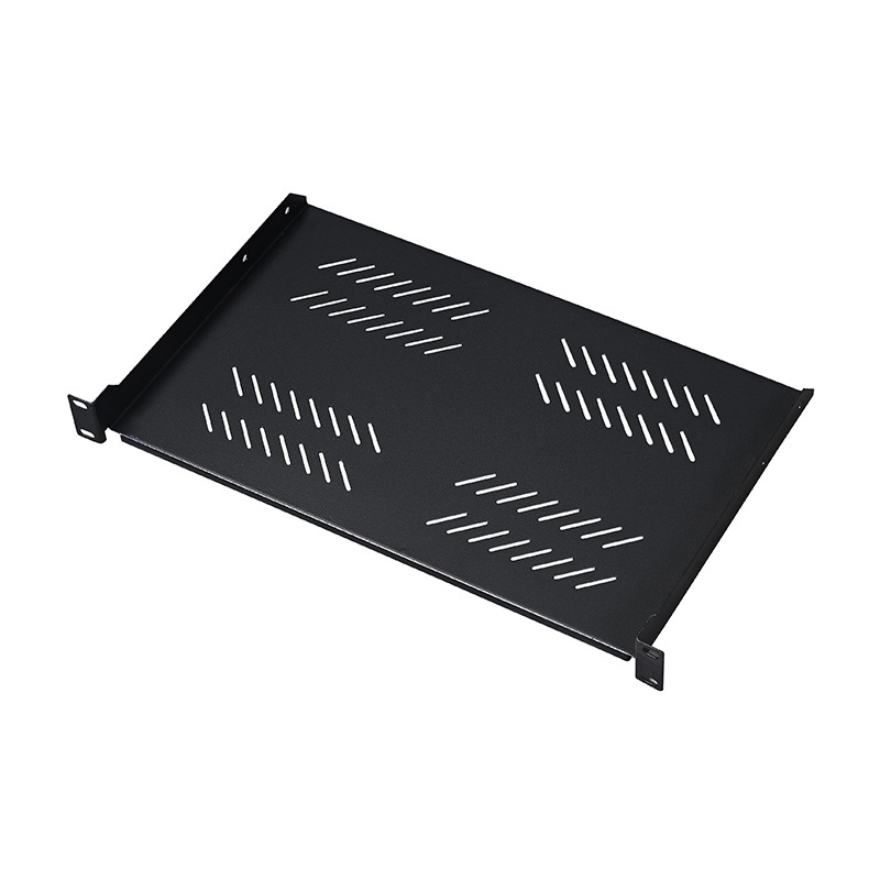 Fixed Shelf For 19” Racks 1U 2U Black