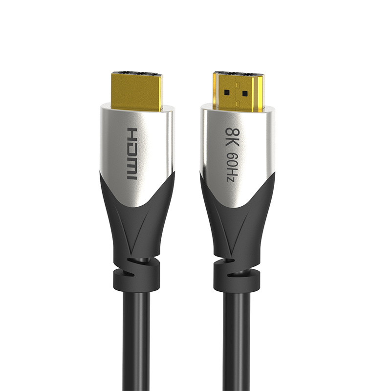 HDMI High Speed Connection Cable, Type A M/M,2.1V 8K@60Hz, Black