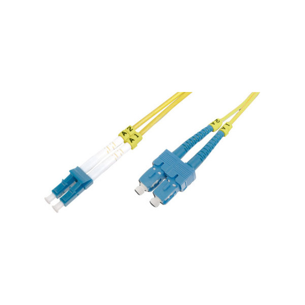 Fiber Optic Patch Cord SC/UPC-LC/UPC Duplex SM OS2 LSZH