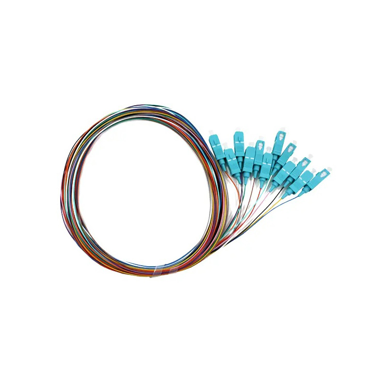 Fiber Optic Pigtail Pack SC/UPC MM OM3 50/125 µ LSZH 1m Loose buffer
