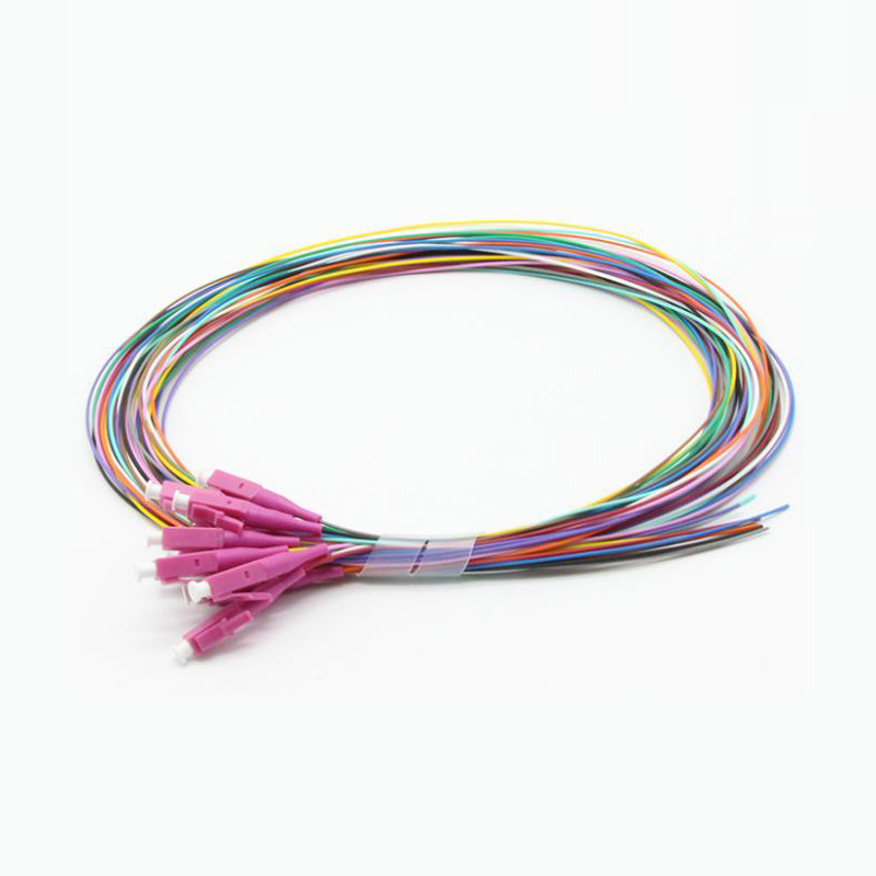 Fiber Optic Pigtail Pack LC/UPC MM OM4 50/125 µ LSZH 1m Loose buffer