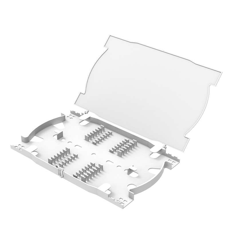 Fiber Optic Splice Cassette, For 24 core fiber, with opening lid