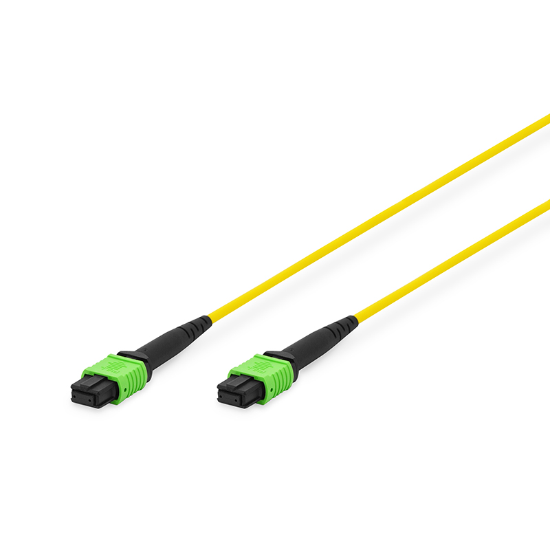 Fiber Optic Patch Cord MPO Female OS2,SM 09/125 µ,APC, Method A